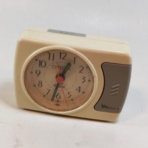 Vintage Citizen 4LeVel Alarm Desk Clock Japan 3 2 X 2 2 sold by Sweilems in Amman