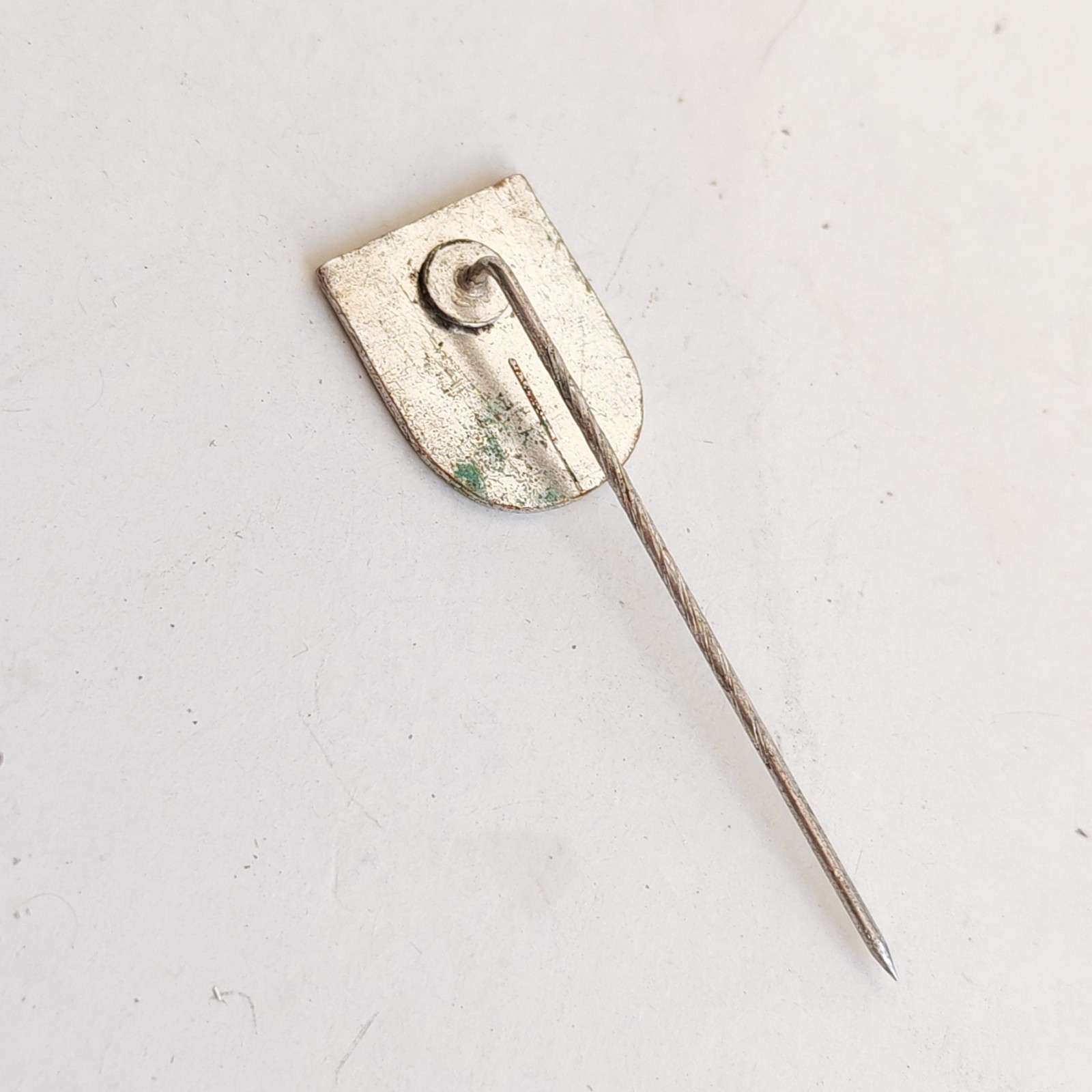 vintage FDBR lapel pin from former East Germany DDR detail photograph