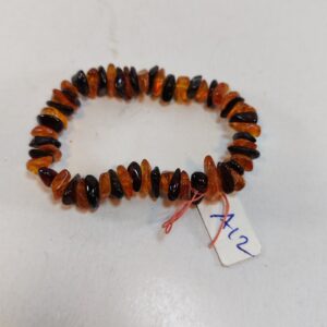Genuine 100% natural Baltic amber bracelet - natural shape amber beads A12