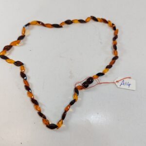 Genuine 100 natural Baltic amber necklace- natural shape amber beads A14 sold by Sweilems in Amman