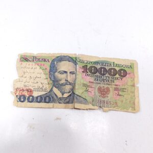 Pland 10,000 Polish złoty Zlotych banknote 1987