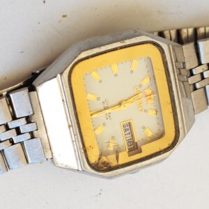 Vintage Orient Crystal Automatic Men Wrist Watch 21 J