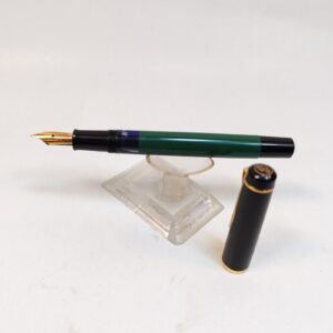 Vintage Pelikan m150 Fountain Pen Black with GT Made In Germany Piston fill sold by Sweilems in Amman