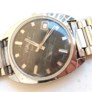 vintage Vialux Super Swiss-made mechanical wristwatch