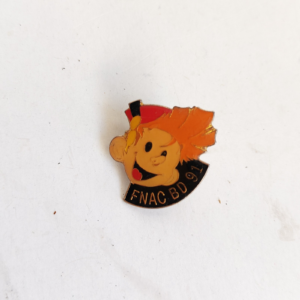 vintage pin BD FNAC 1991 sold by Sweilems in Amman