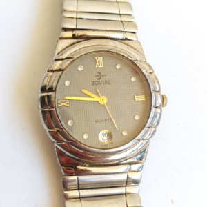 Vintage Jovial Wrist Watch Men Quartz 22k plate not tested sold by Sweilems in Amman