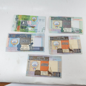 Lot of 5 Banknotes from Kuwait lot#1