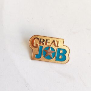 Vintage Great Job Employee Crew Pin sold by Sweilems in Amman