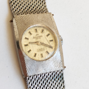 Vintage Silvana Swiss Women Watch 17J 20x25mm sold by Sweilems in Amman