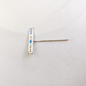 vintage Babcock Wilcox stick lapel pin sold by Sweilems in Amman