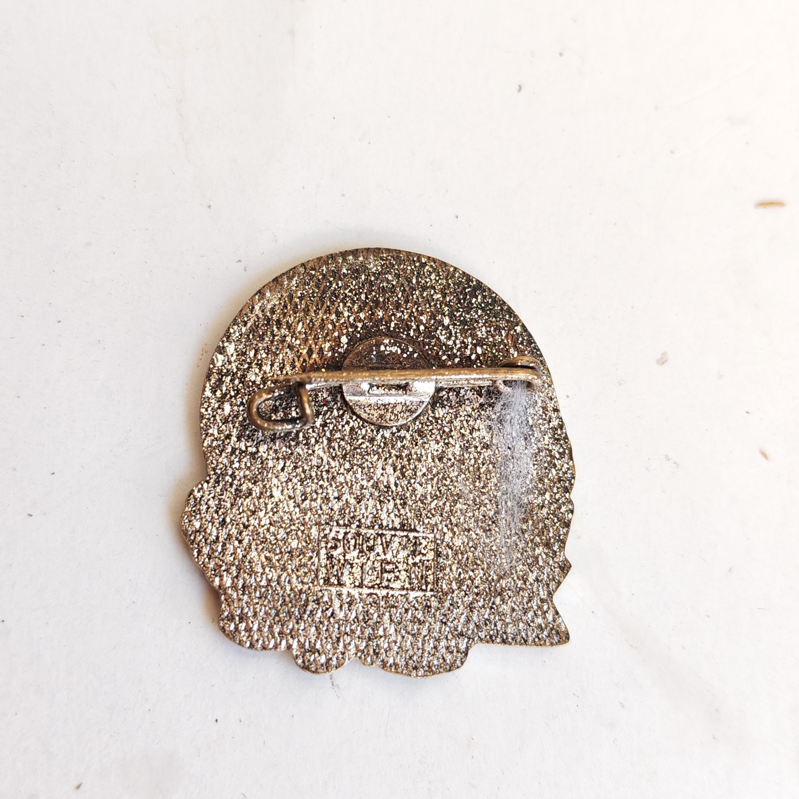 vintage Tannheimer Tal hiking pin from Austria detail photograph