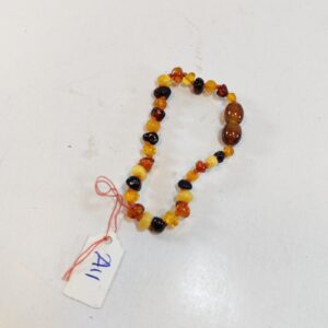 Genuine 100 natural Baltic amber bracelet - natural shape amber beads A11 sold by Sweilems in Amman
