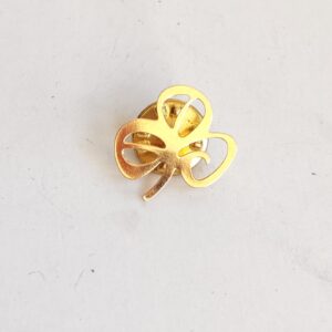 Vintage Gold Tone Clover Lapel Pin Hat Vest sold by Sweilems in Amman