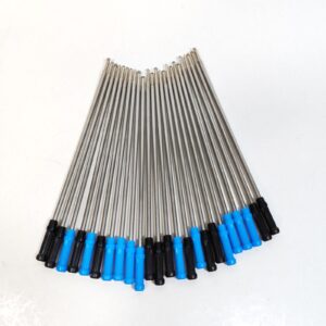 24 ballpoint pen refills compatible with Cross classic pens, 12 Blue ,12 Black