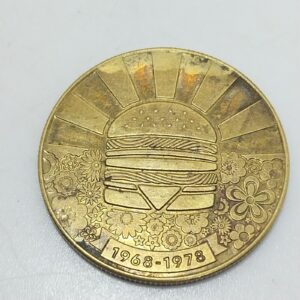 MCDONALD’S BIG MAC 50TH Anniversary Token Coin 1978-1988