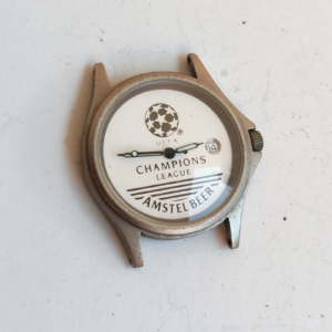 Quartz Amstel Beer Champions League wristwatch / not tested