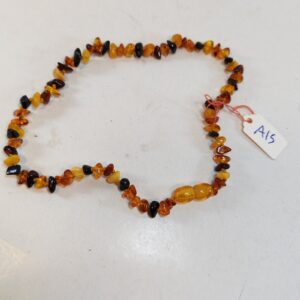 Genuine 100 natural Baltic amber necklace- natural shape amber beads A15 sold by Sweilems in Amman