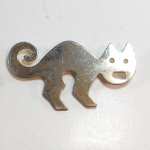 Large Goldtone Cat Brooch Pin 3 2 sold by Sweilems in Amman