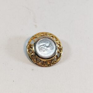Vintage Queen Elizabeth II Regina Coin brooch 1 1 sold by Sweilems in Amman