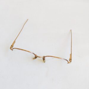 Vintage Rare PappaGallo Glasses Frame,France thread lens holder ,unique and rare