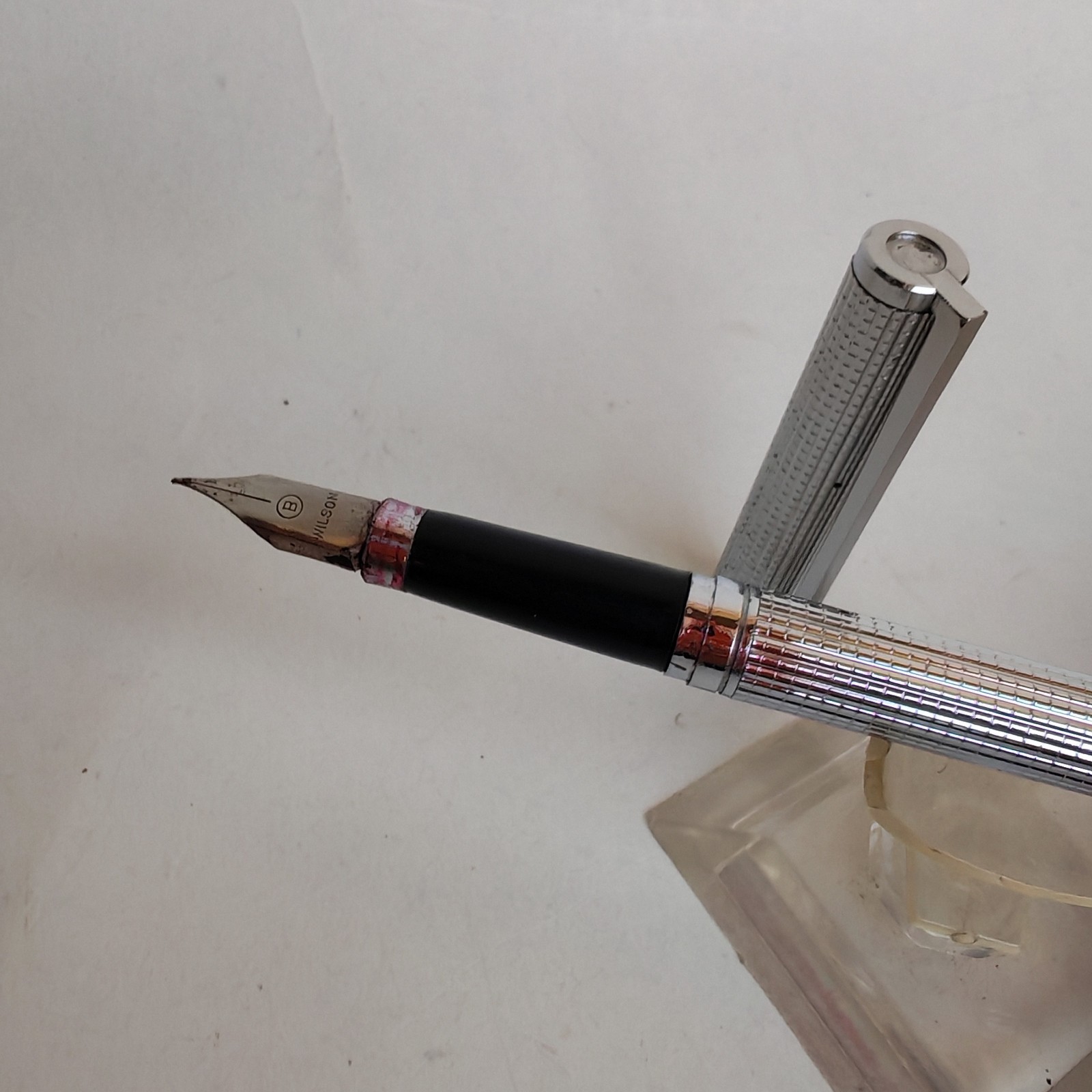 Vintage Wilson Fountain pen detail photograph