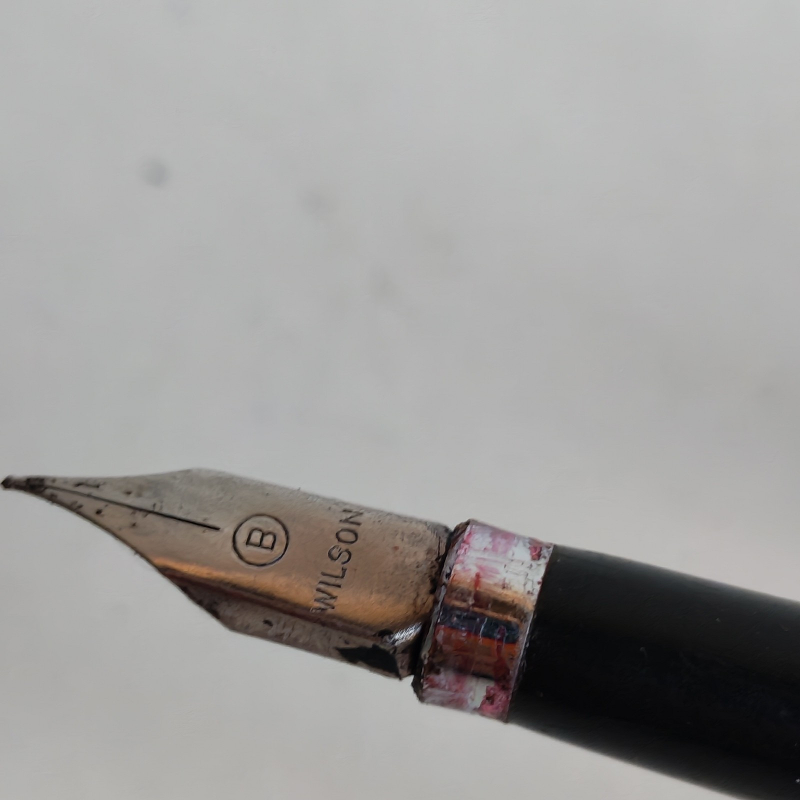 Vintage Wilson Fountain pen detail photograph