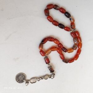 Natural Agate Rosary Very Beautiful Tasbih - Prayer Beads #055