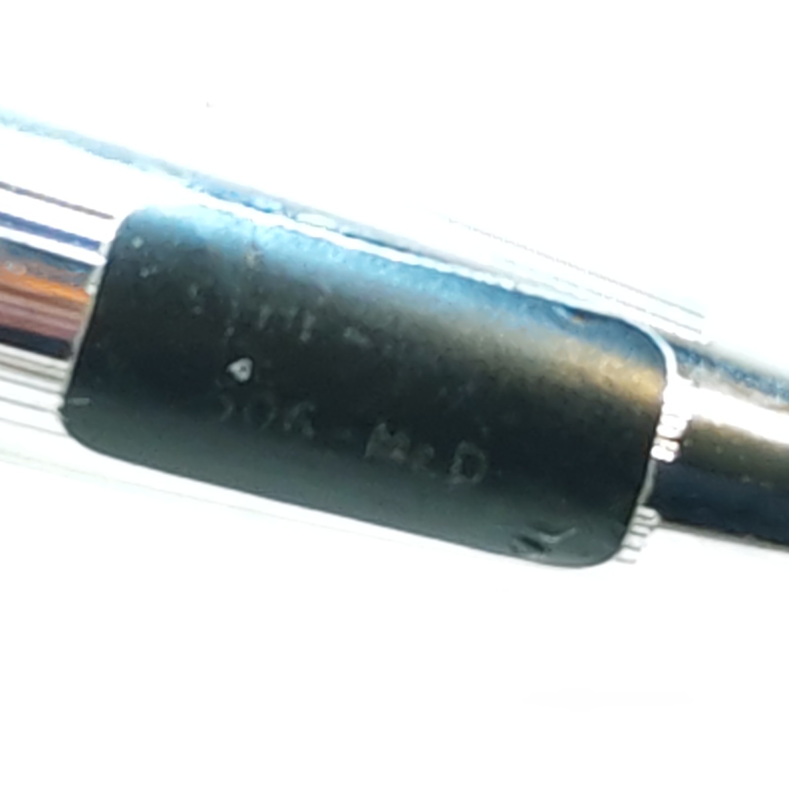Sheaffer Imperial Fountain Pen Metal chrome body USA detail photograph