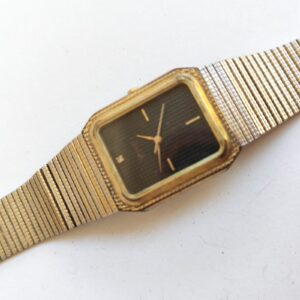 vintage Orient rectangular wristwatch sold by Sweilems in Amman