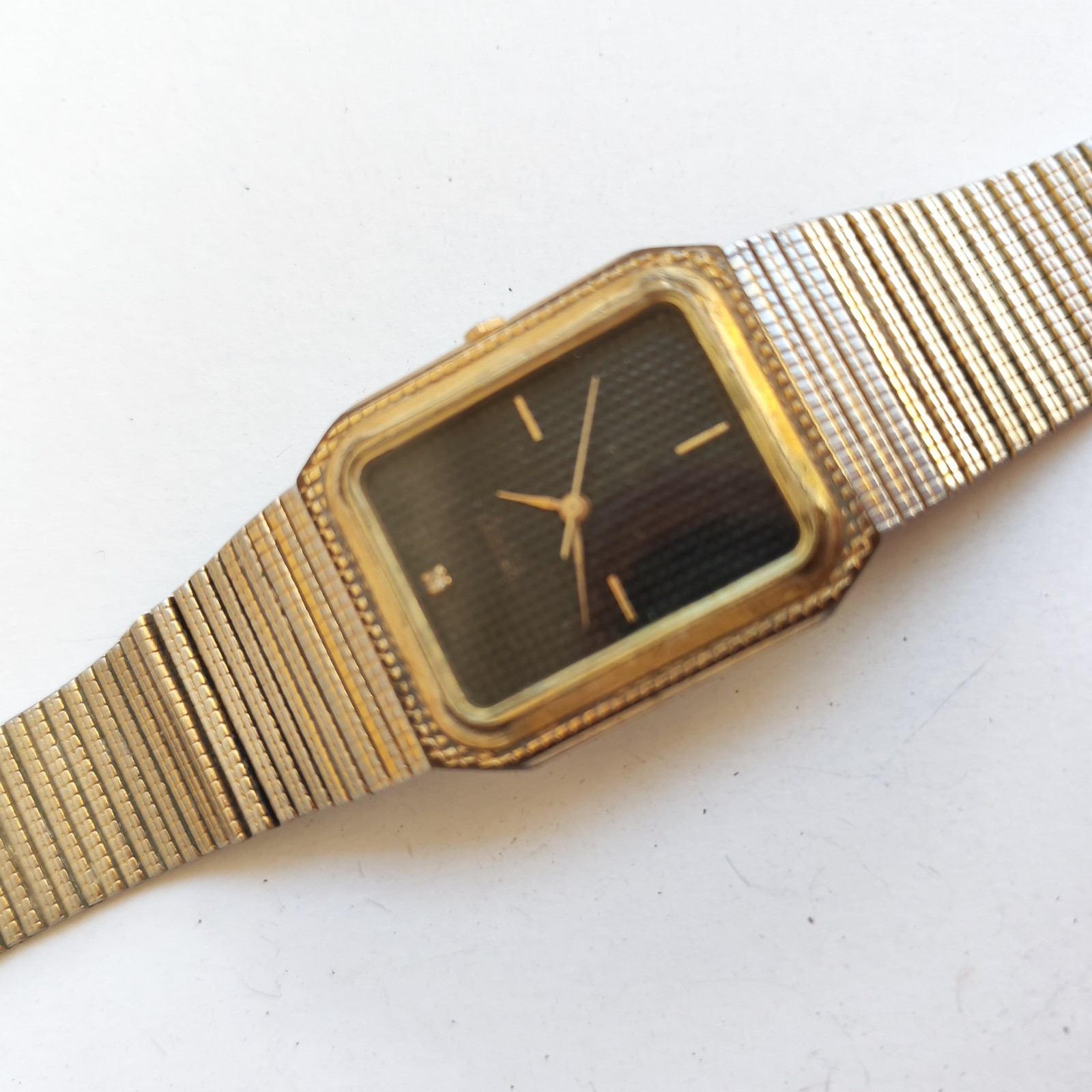 vintage Orient rectangular wristwatch sold by Sweilems in Amman