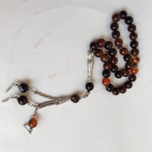 Natural Agate stome Rosary Very Beautiful Tasbih - Prayer Beads #073