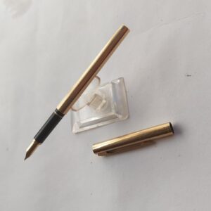 Sheaffer Fashion Gold ElectroPlated Fountain Pen Made IN USA, Never Inked
