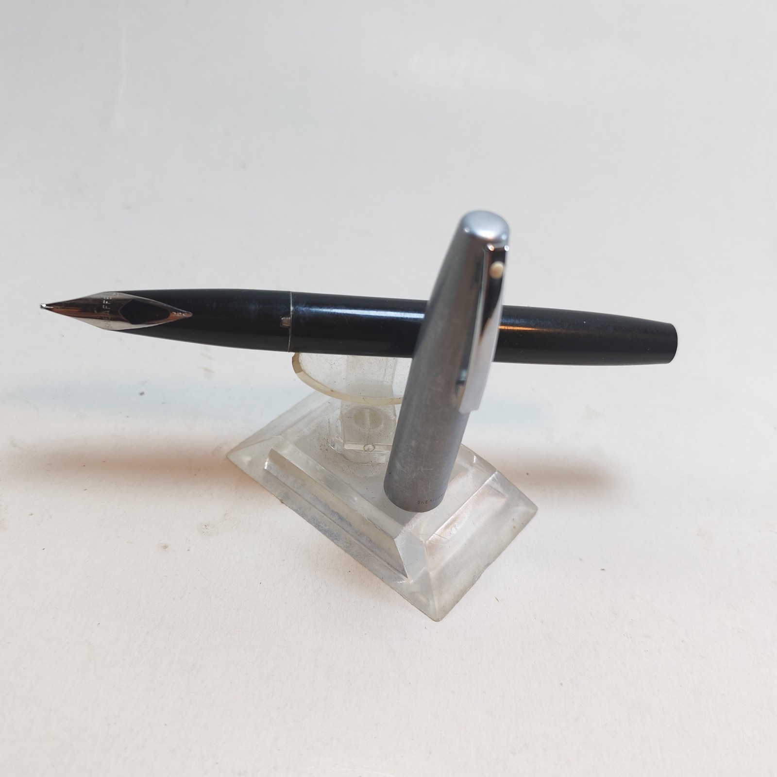 Sheaffer Imperial Fountain pen black color damaged nib sold by Sweilems in Amman