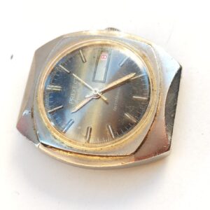 VINTAGE PERFECT MENS HAND WINDING WATCH FOR REPAIR 37MM