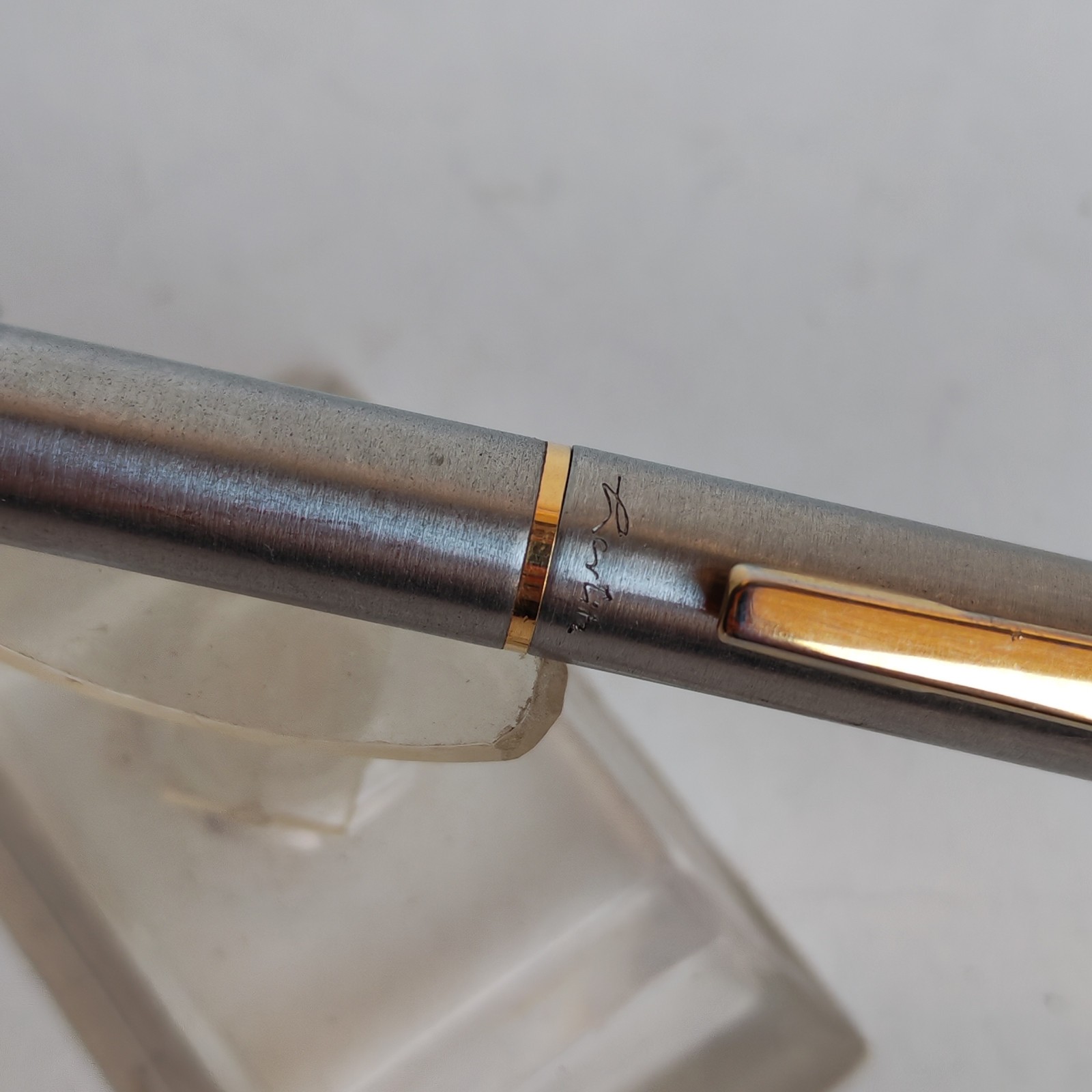 Vintage herlitz fountain pen made in west germany detail photograph