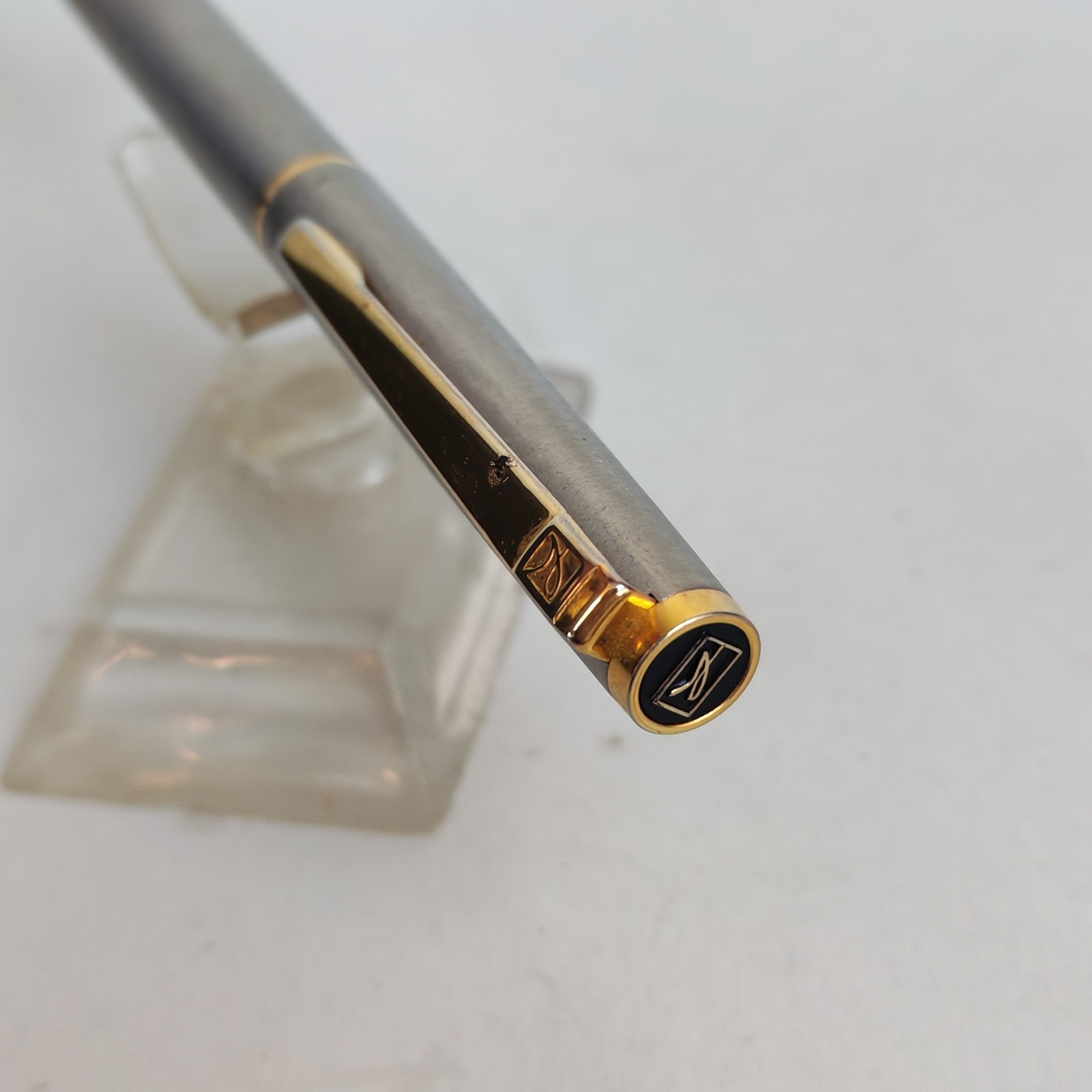 Vintage herlitz fountain pen made in west germany detail photograph