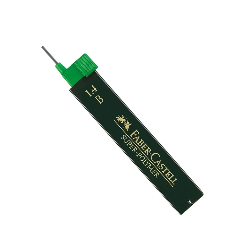 Faber Castell Pencil Refills Super Polymer 6 Leads 1 4 mm B Made in Brazil sold by Sweilems in Amman