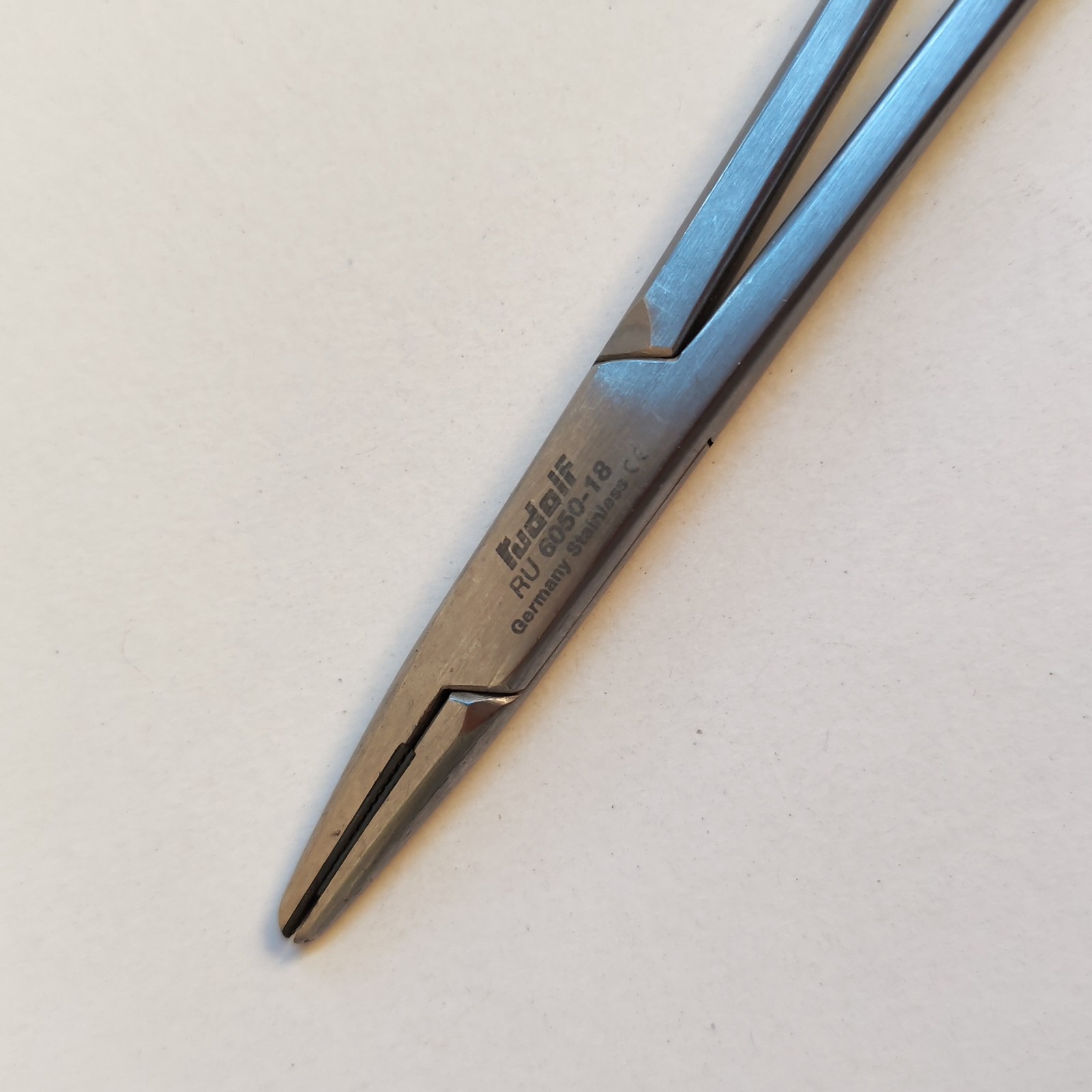 Rudolf RU 6050 - Germany- NEEDLE HOLDER Surgical Instrument detail photograph