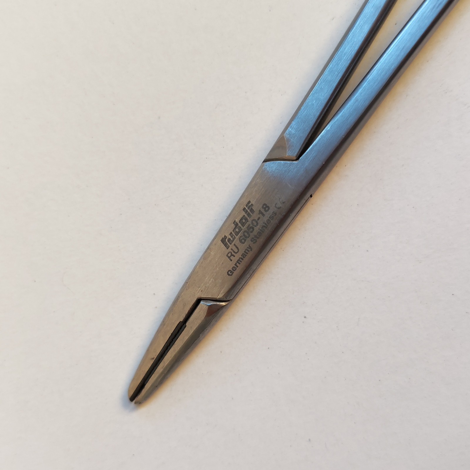 Rudolf RU 6050 - Germany- NEEDLE HOLDER Surgical Instrument detail photograph