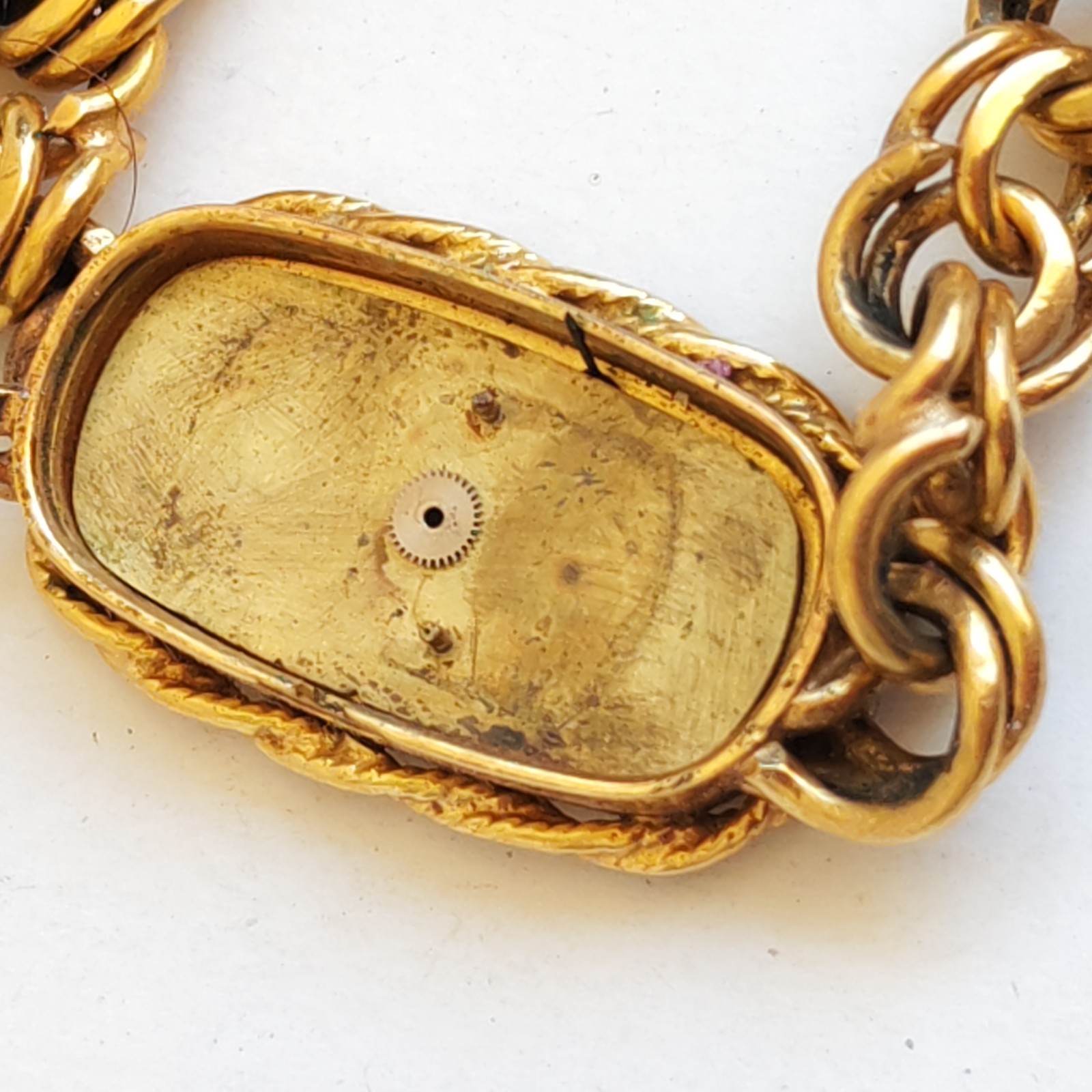 Vintage Eldor Women's Hand Winding Watch Gold Plated Marked 10 - Image 13