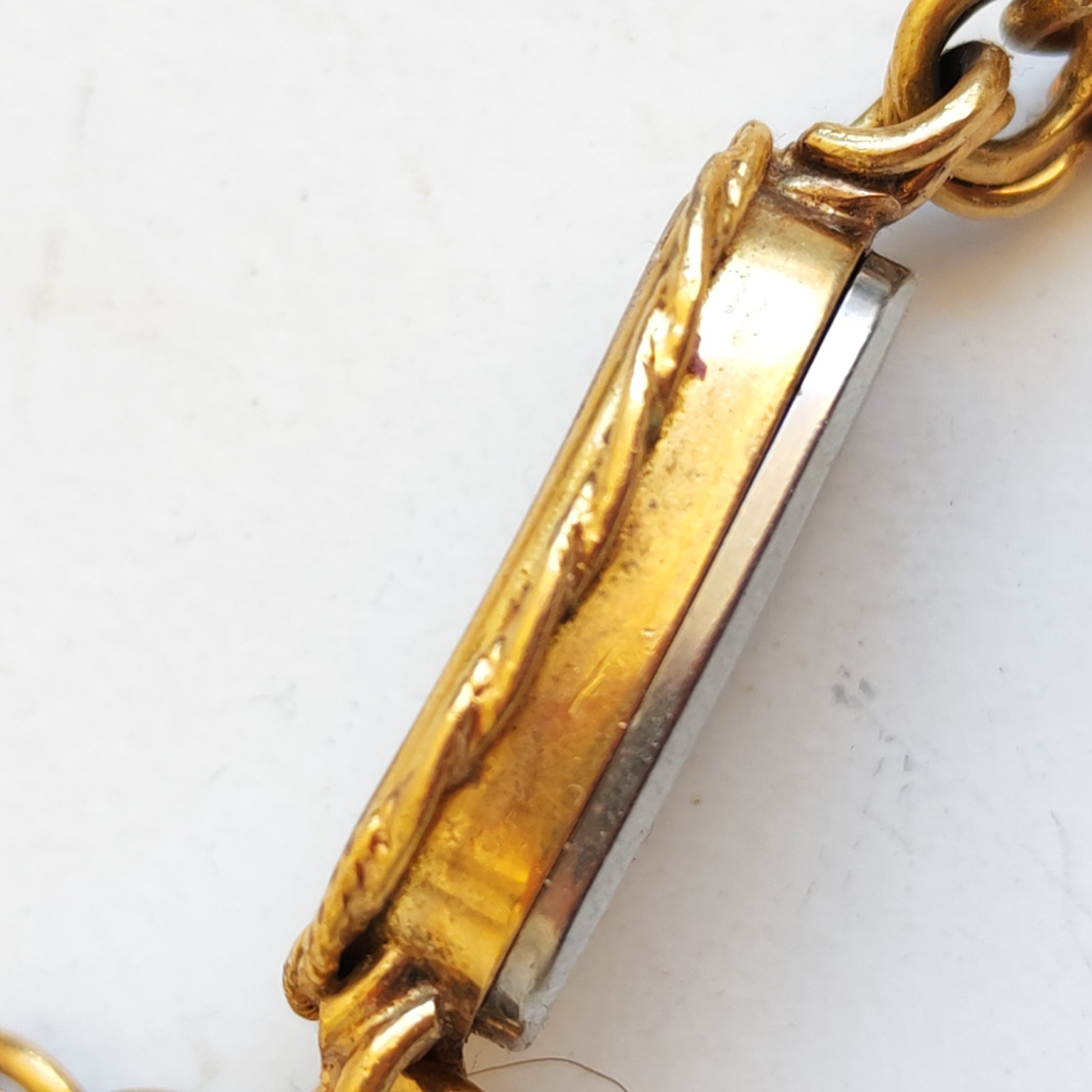 Vintage Eldor Women's Hand Winding Watch Gold Plated Marked 10 - Image 4