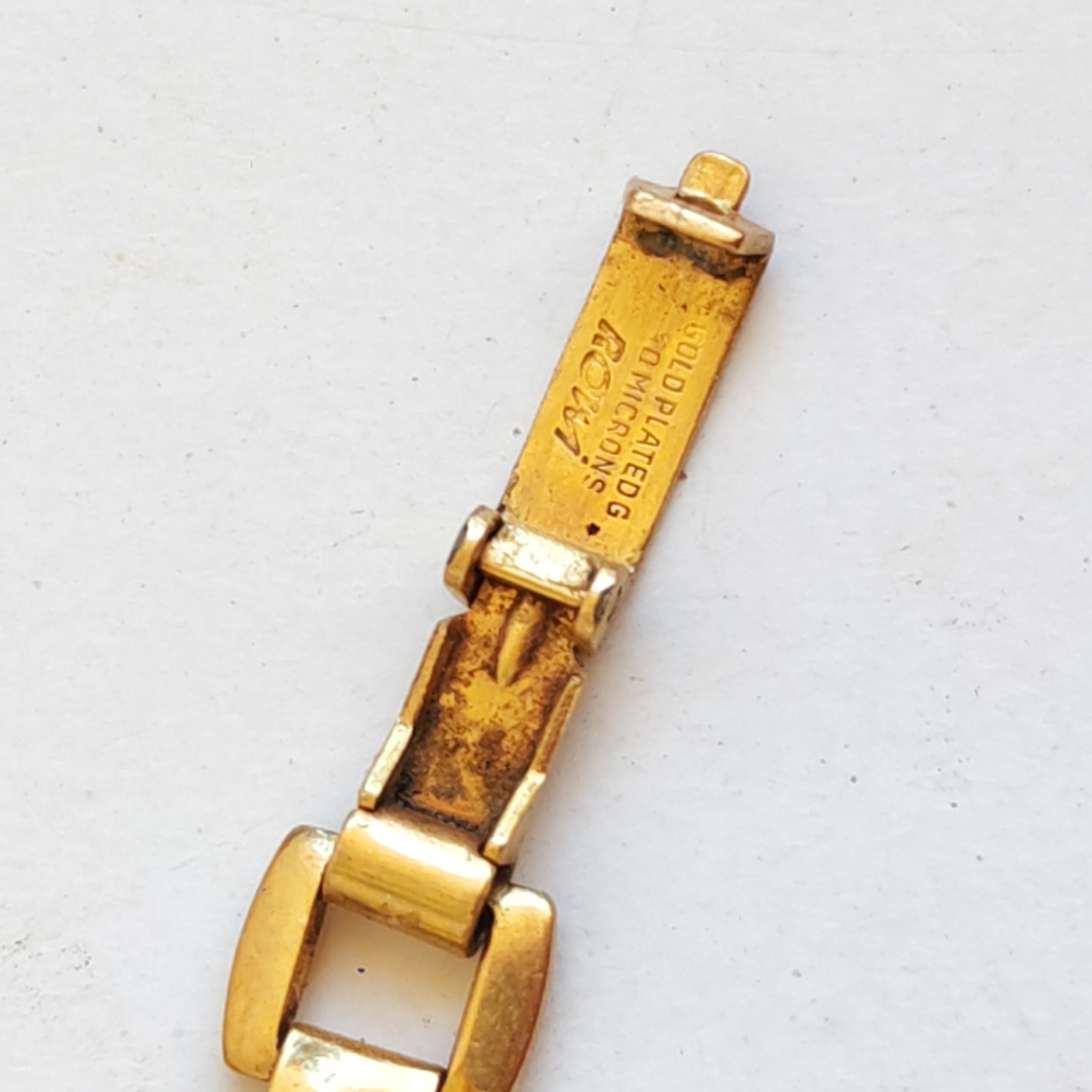 Vintage Eldor Women's Hand Winding Watch Gold Plated Marked 10 - Image 9