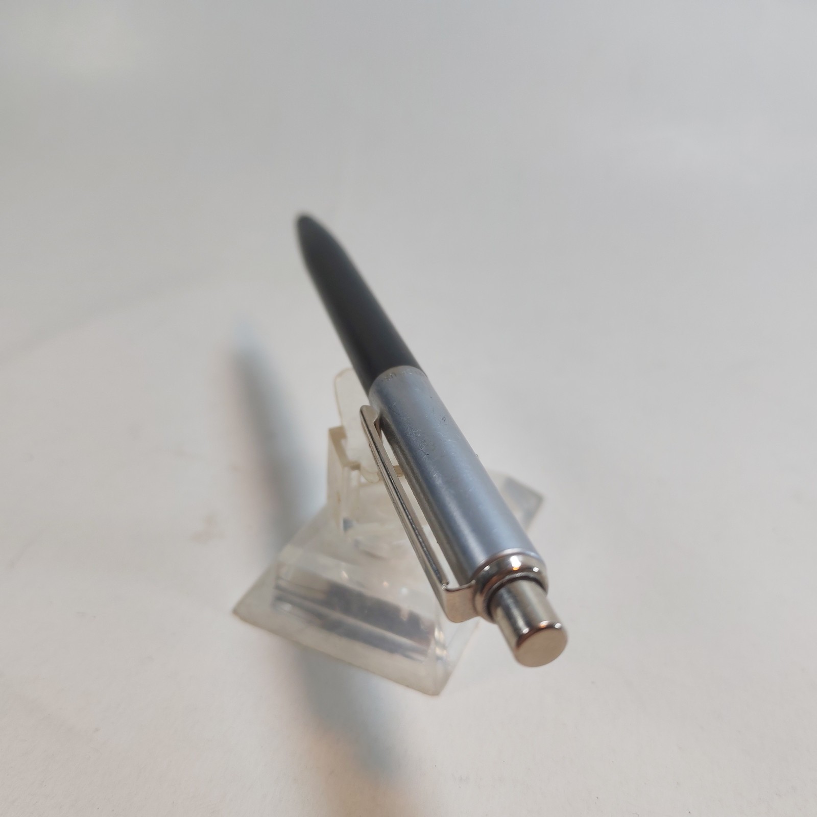Vintage Sheaffer 321 Ballpoint pen USA Black needs refill detail photograph