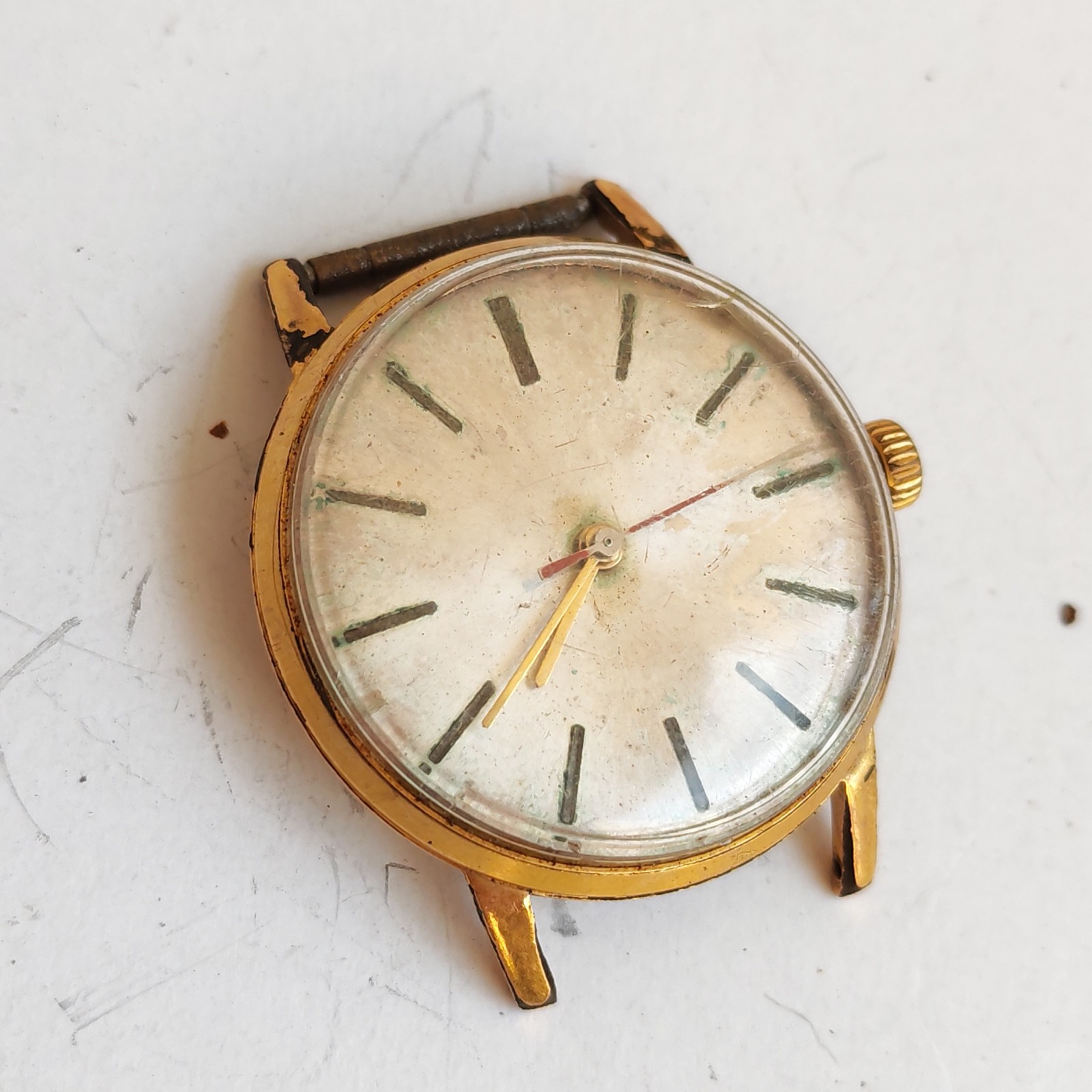 Vintage hand winding watch needs service sold by Sweilems in Amman