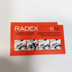 Vintage kores NOS RADEX correction paper for typewritter 20 sheets Austria sold by Sweilems in Amman