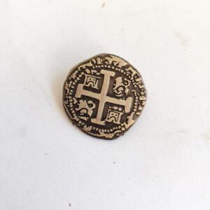 replica Spanish 8 Reales cob coin Pin sold by Sweilems in Amman