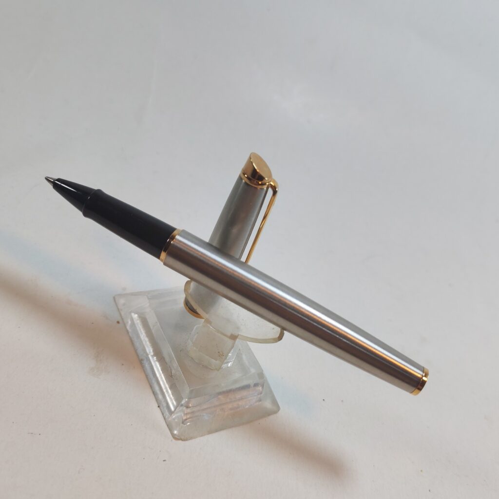waterman Hemisphere Metal Ball Point Pen France Made detail photograph