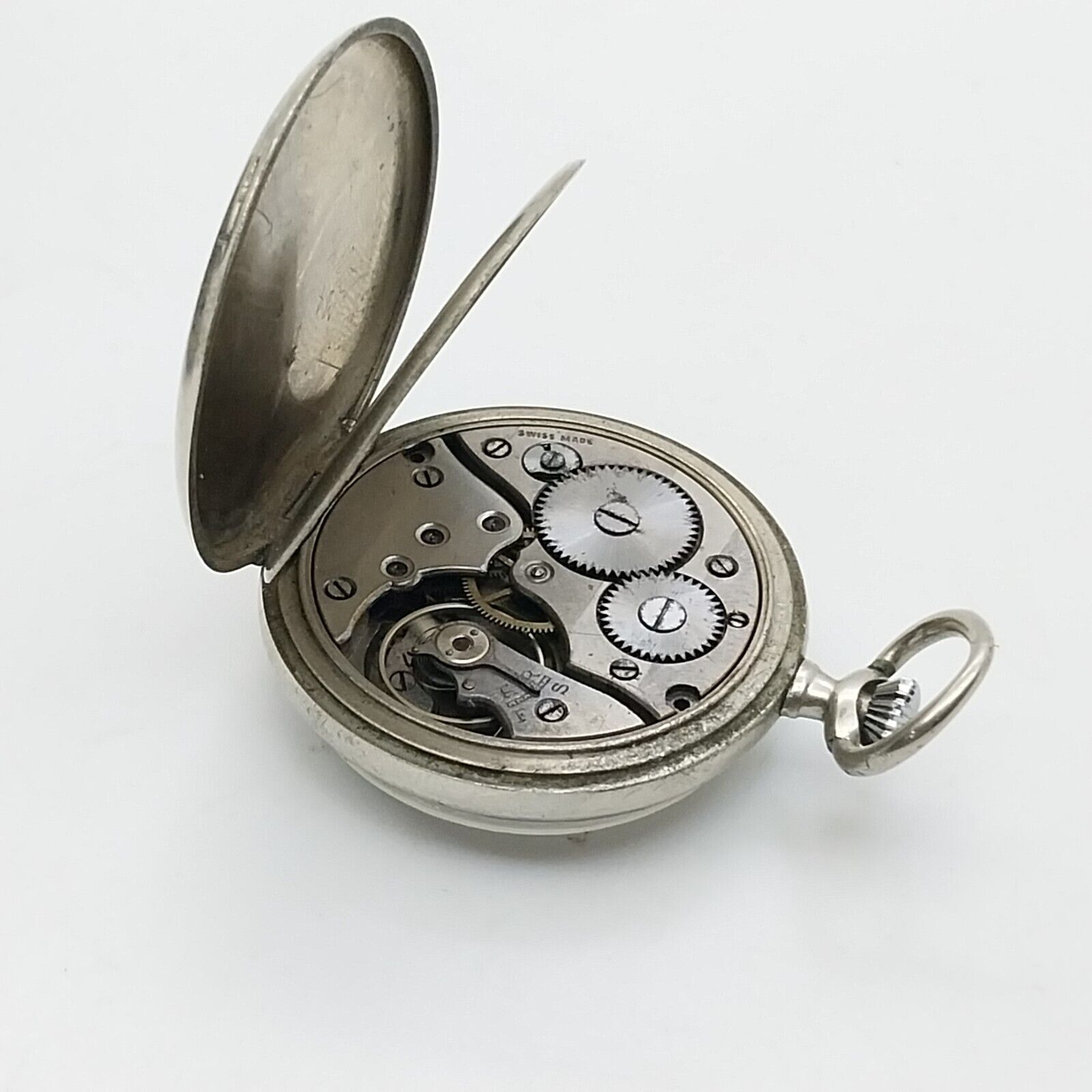 Rare Vintage Antique Remontoir Ancre Pocket Watch, For Arab Marketplace - Image 14