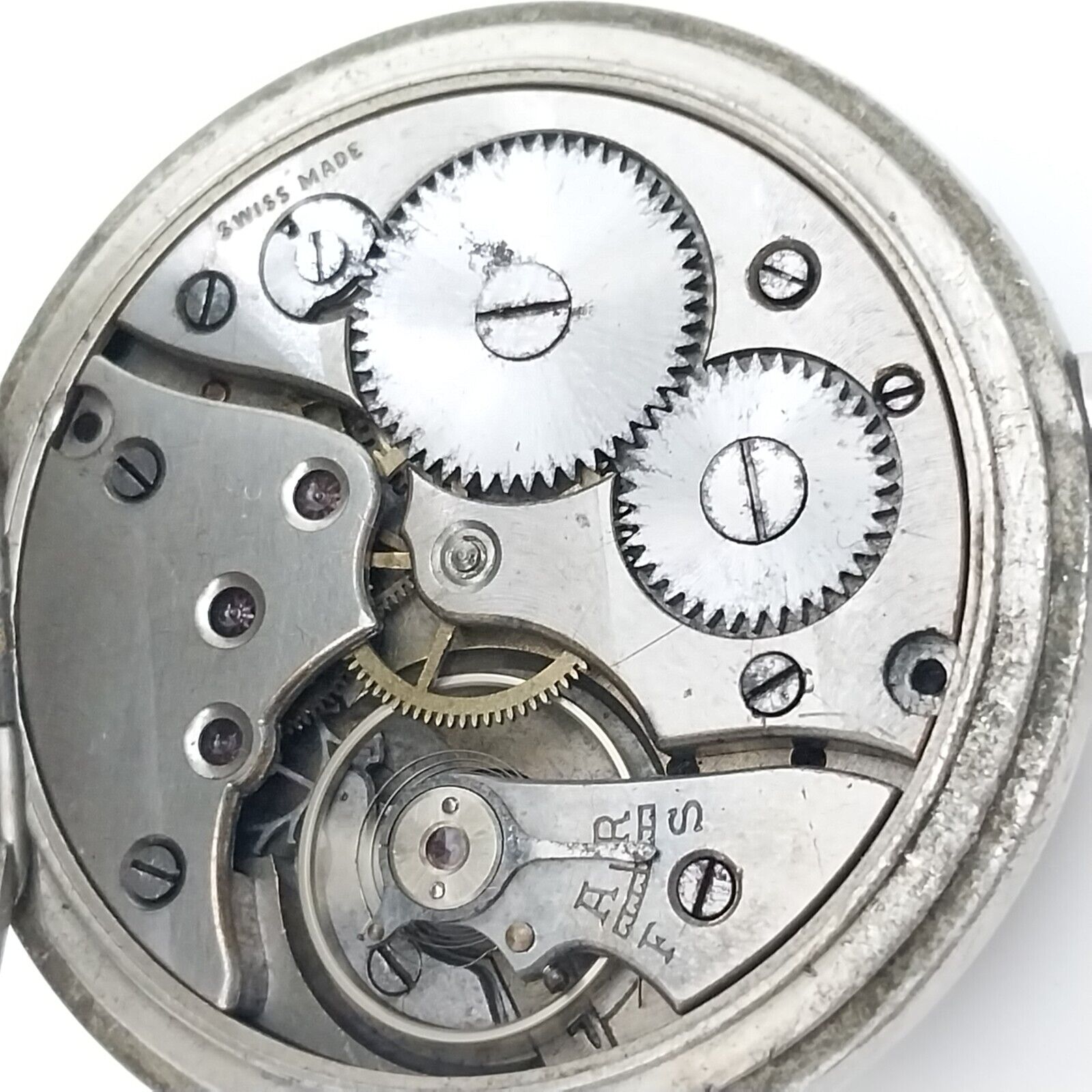 Rare Vintage Antique Remontoir Ancre Pocket Watch, For Arab Marketplace - Image 16