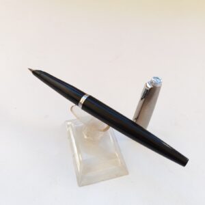 Vintage Parker 45 Fountain Pen, England, Black Color .Fine Nib ,#11747